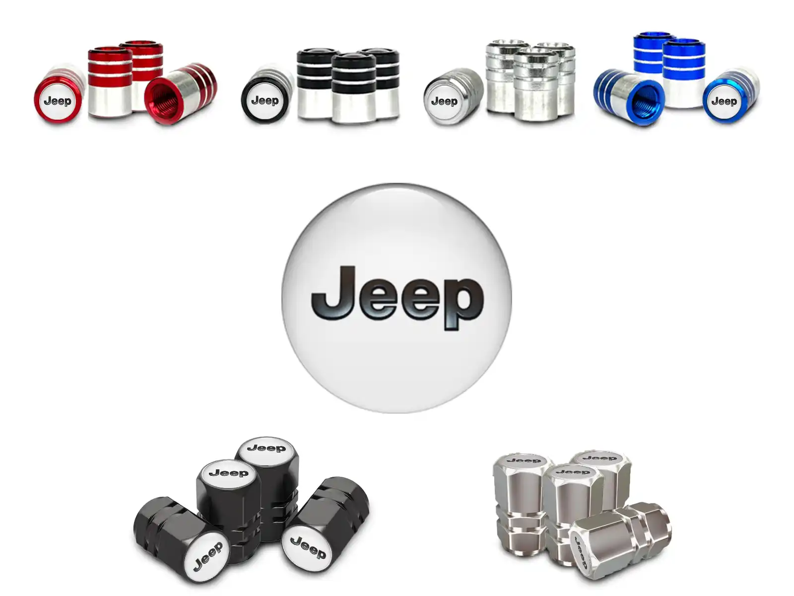 Jeep Bouchons Valve Vélo Construction Durable
